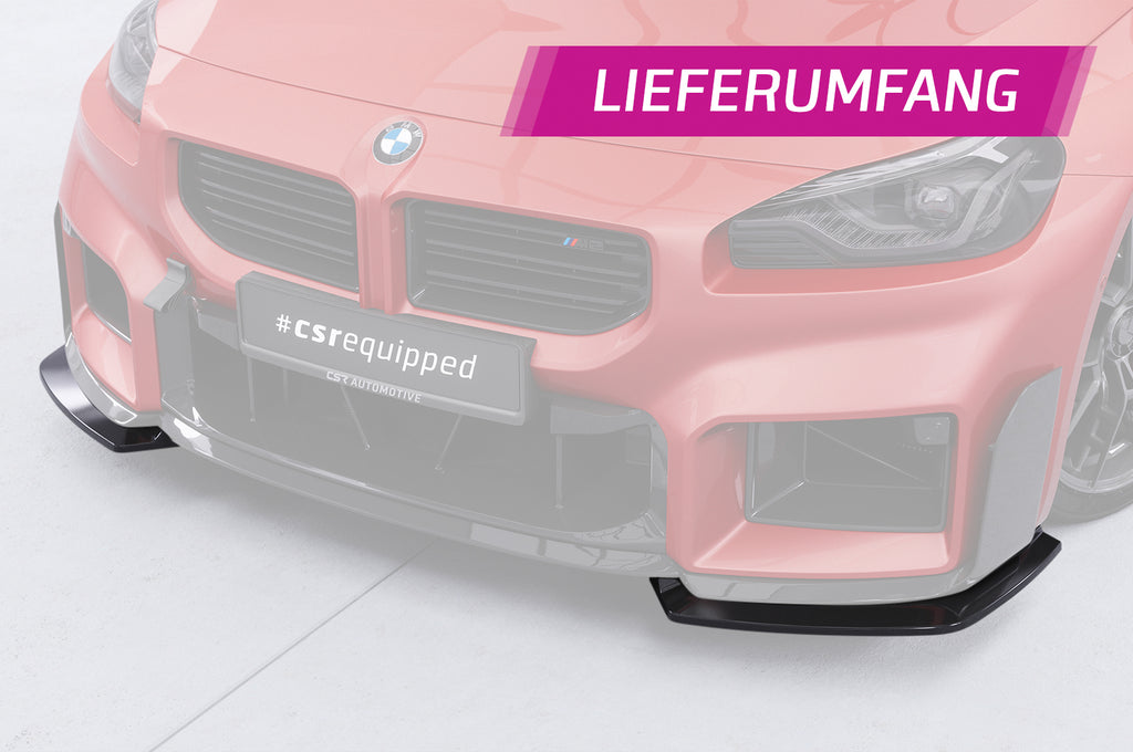 CSR Frontspoiler | Cup-Spoilerlippe mit ABE für BMW M2 G87 CSL894