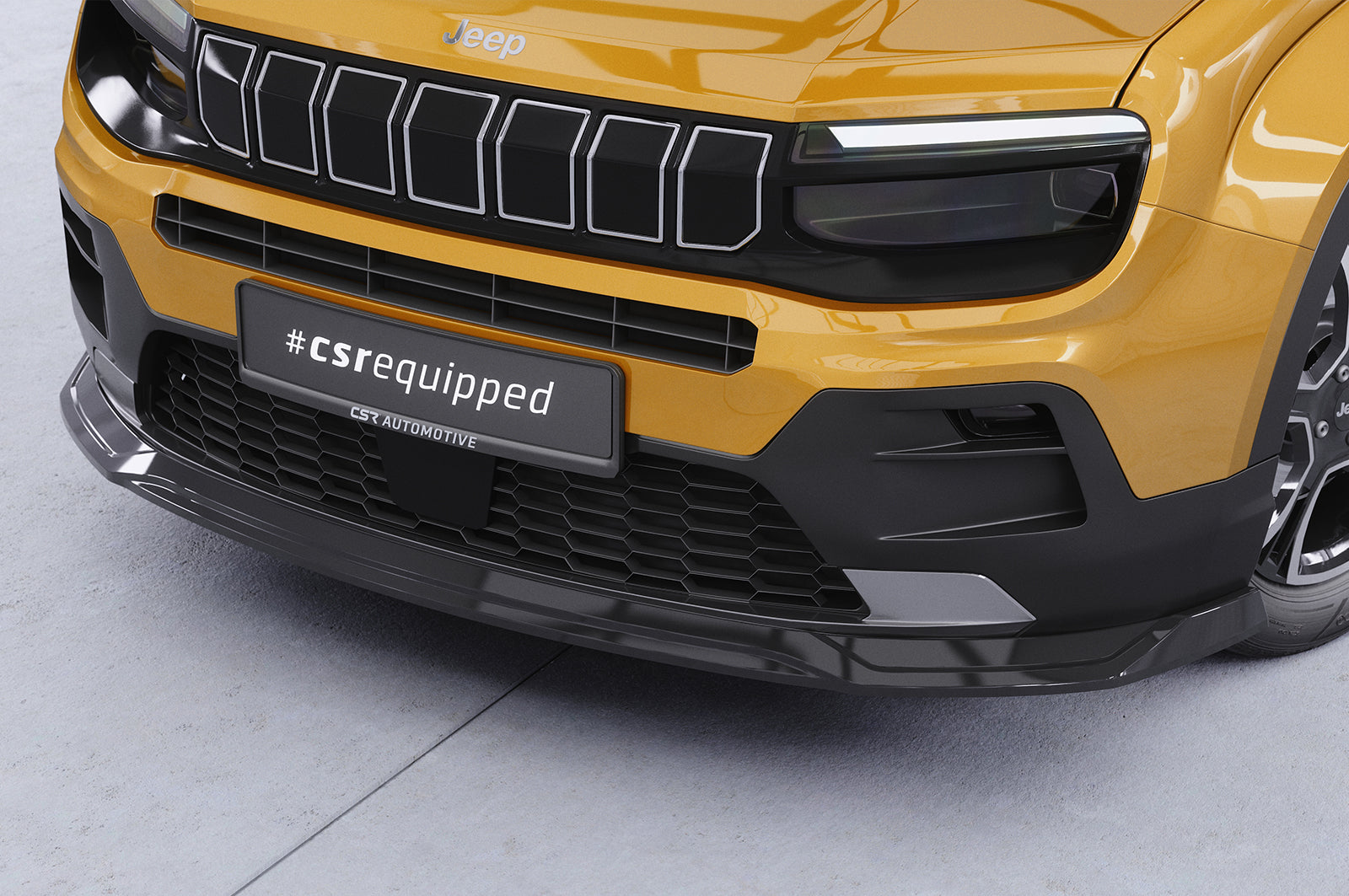 CSR Frontspoiler | Cup-Spoilerlippe mit ABE für Jeep Avenger CSL895
