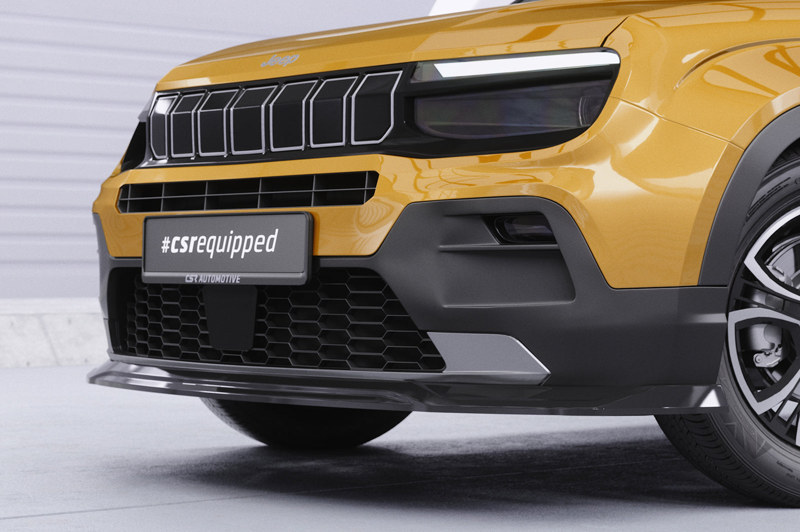 CSR Frontspoiler | Cup-Spoilerlippe mit ABE für Jeep Avenger CSL895