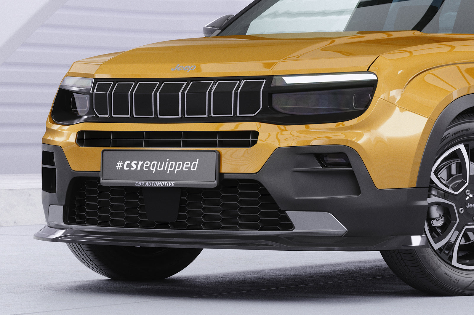 CSR Frontspoiler | Cup-Spoilerlippe mit ABE für Jeep Avenger CSL895