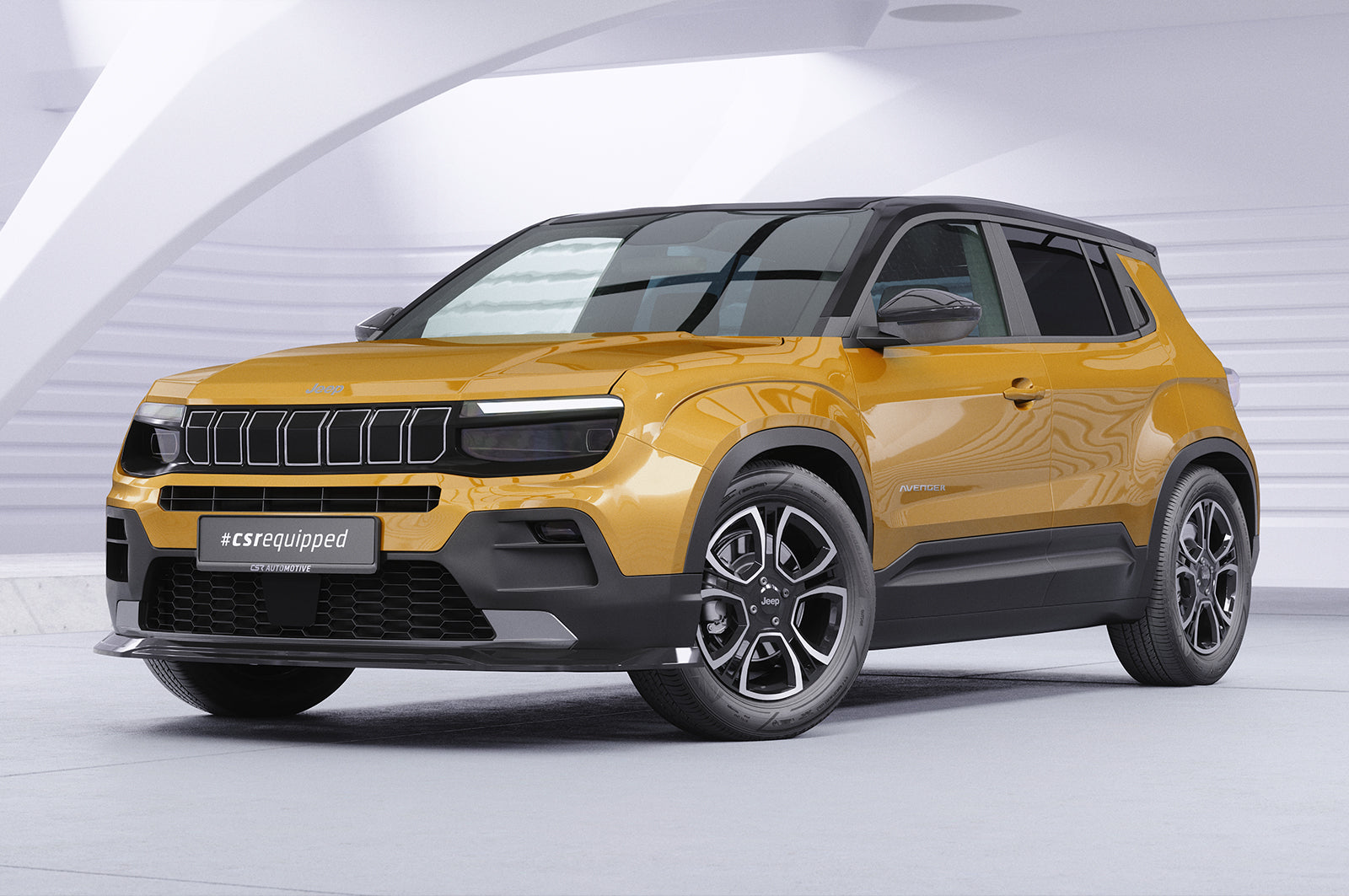 CSR Frontspoiler | Cup-Spoilerlippe mit ABE für Jeep Avenger CSL895