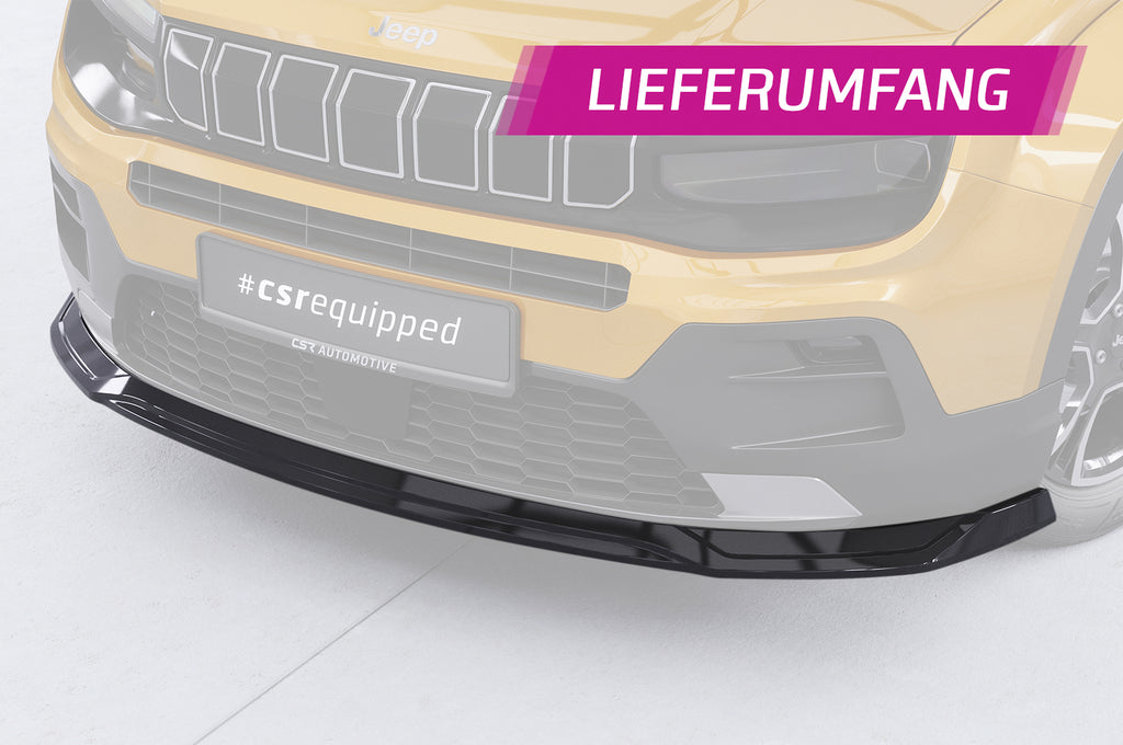 CSR Frontspoiler | Cup-Spoilerlippe mit ABE für Jeep Avenger CSL895