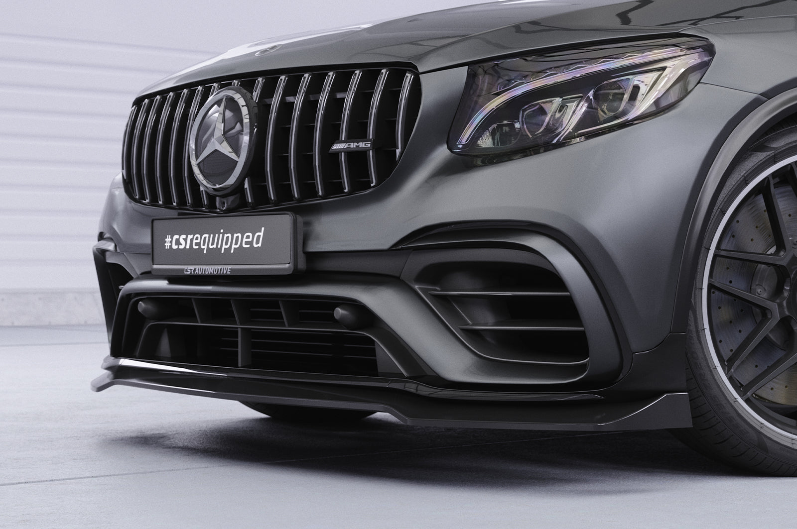 CSR Frontspoiler | Cup-Spoilerlippe mit ABE für Mercedes Benz GLC X253 / C253 CSL896