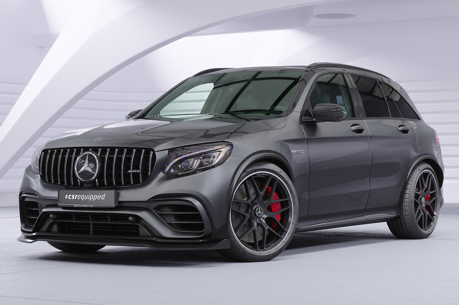 CSR Frontspoiler | Cup-Spoilerlippe mit ABE für Mercedes Benz GLC X253 / C253 CSL896