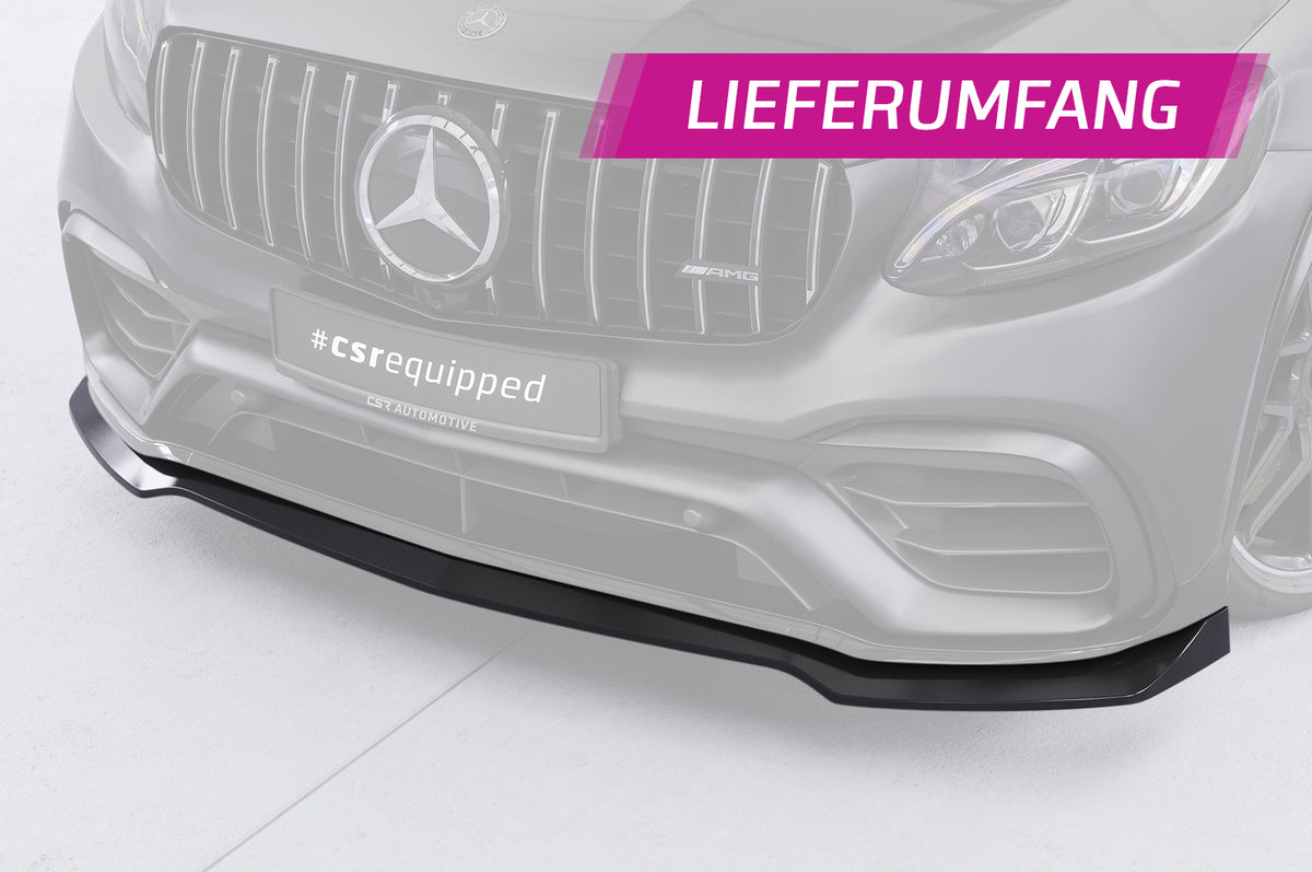 CSR Frontspoiler | Cup-Spoilerlippe mit ABE für Mercedes Benz GLC X253 / C253 CSL896