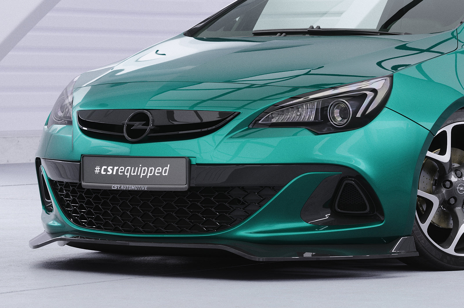 CSR Frontspoiler | Cup-Spoilerlippe mit ABE für Opel Astra J OPC CSL897