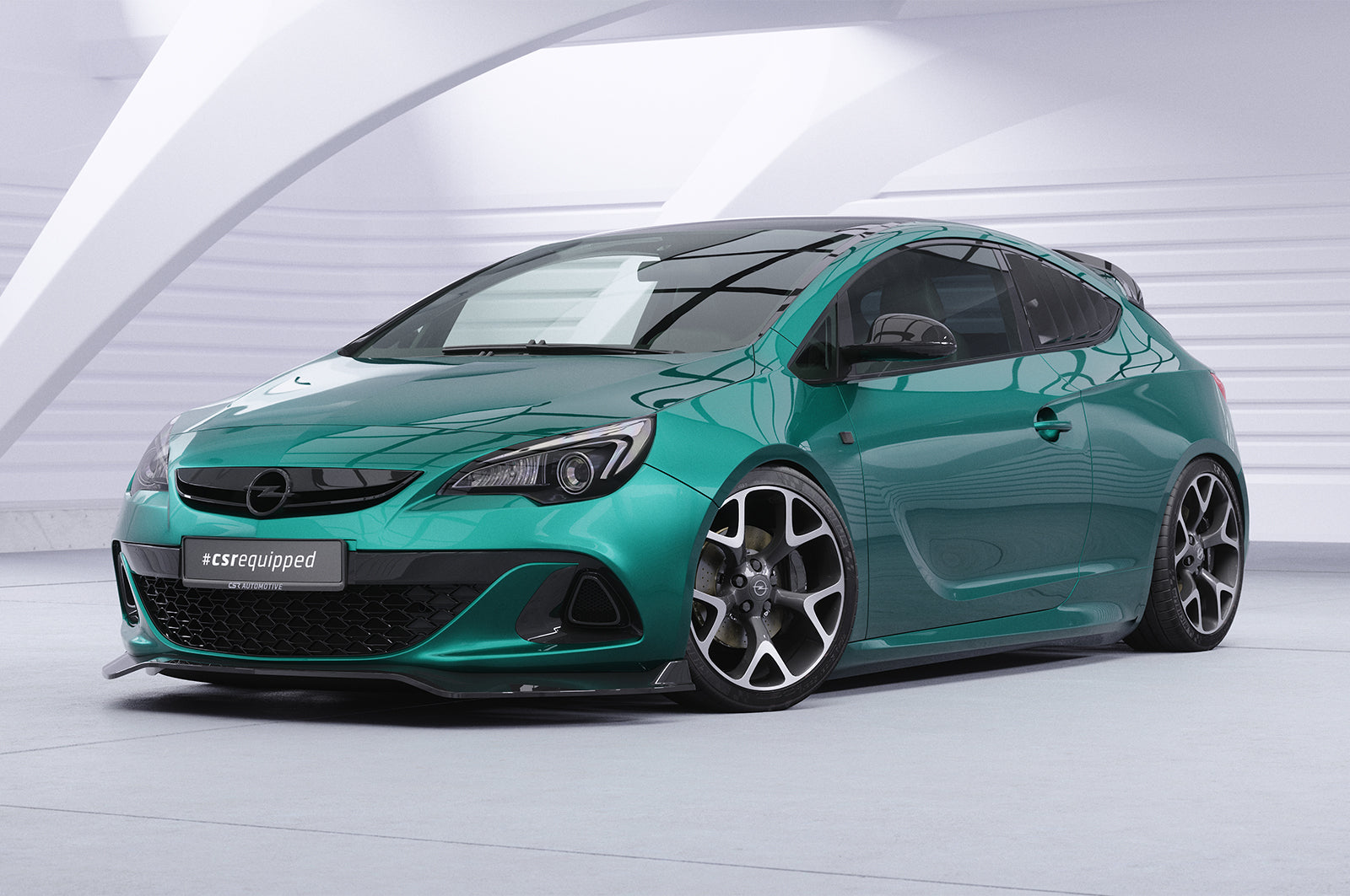 CSR Frontspoiler | Cup-Spoilerlippe mit ABE für Opel Astra J OPC CSL897