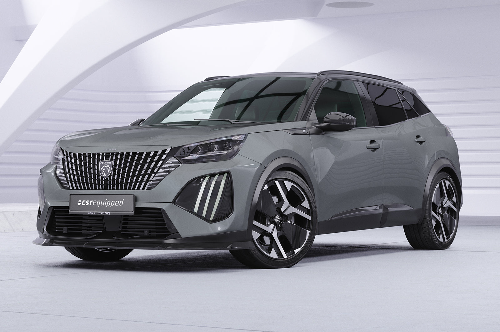 CSR Frontspoiler | Cup-Spoilerlippe mit ABE für Peugeot 2008 II CSL899