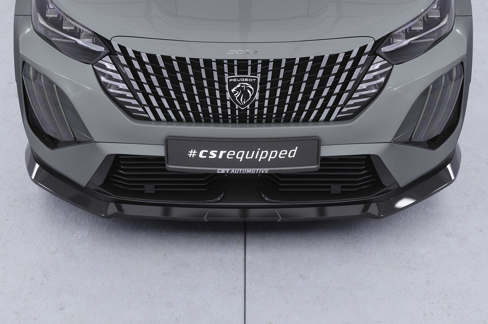 CSR Frontspoiler | Cup-Spoilerlippe mit ABE für Peugeot 2008 II CSL899