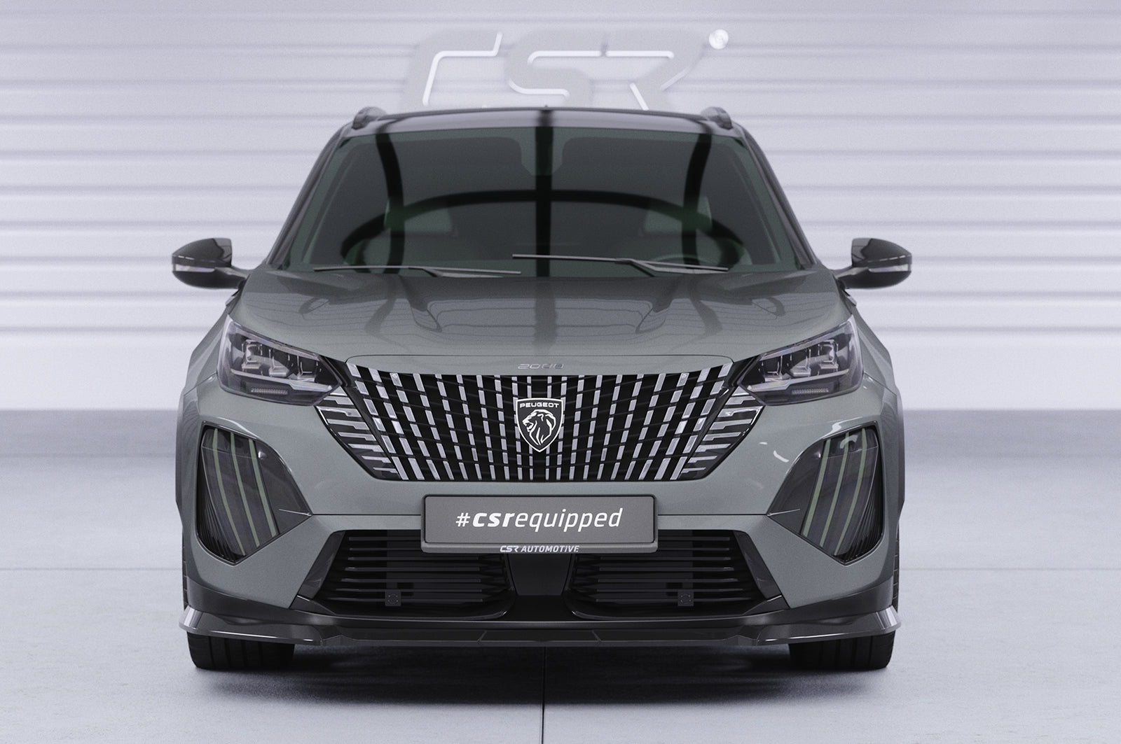 CSR Frontspoiler | Cup-Spoilerlippe mit ABE für Peugeot 2008 II CSL899
