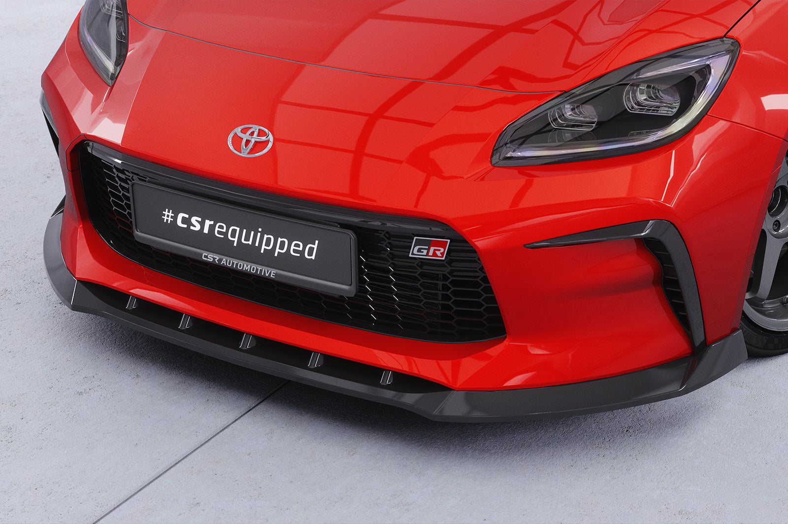 CSR Frontspoiler | Cup-Spoilerlippe mit ABE für Toyota GR86 CSL901