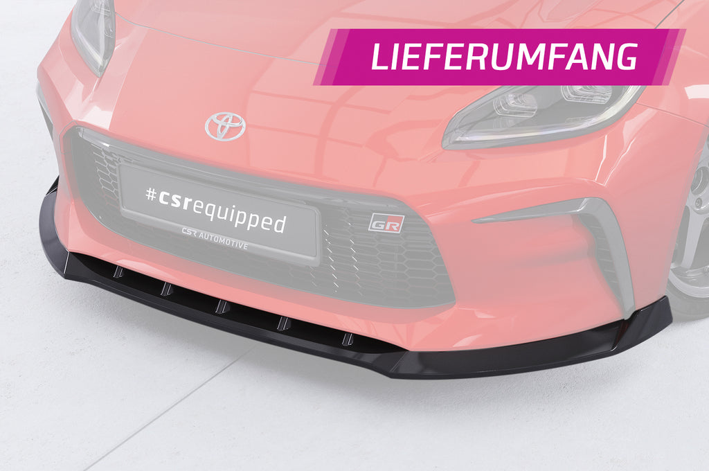CSR Frontspoiler | Cup-Spoilerlippe mit ABE für Toyota GR86 CSL901