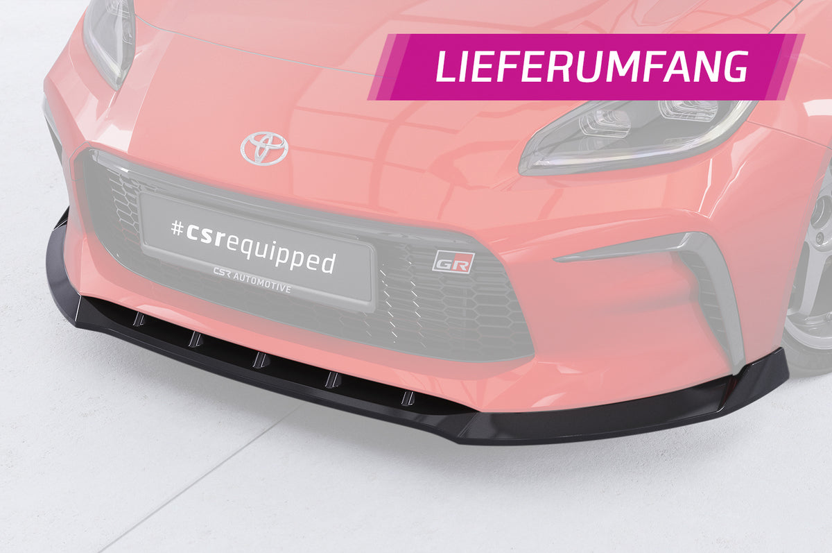 CSR Frontspoiler | Cup-Spoilerlippe mit ABE für Toyota GR86 CSL901