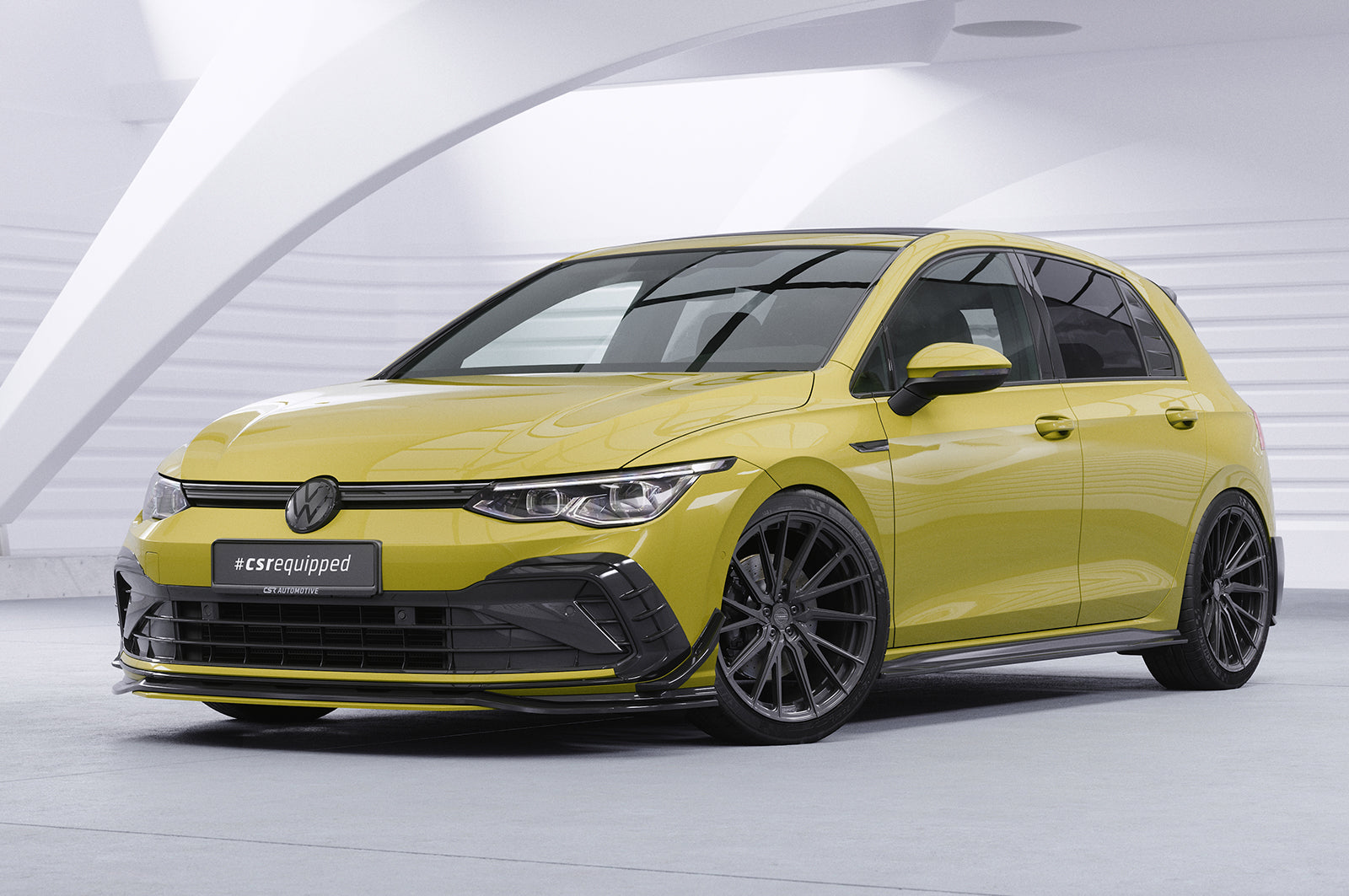 CSR Frontspoiler | Cup-Spoilerlippe mit ABE für VW Golf 8 CSL903