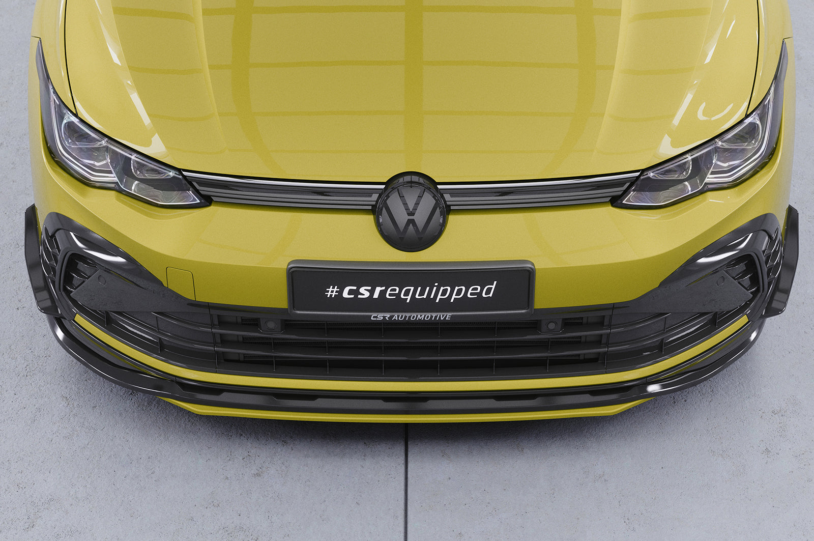CSR Frontspoiler | Cup-Spoilerlippe mit ABE für VW Golf 8 CSL903