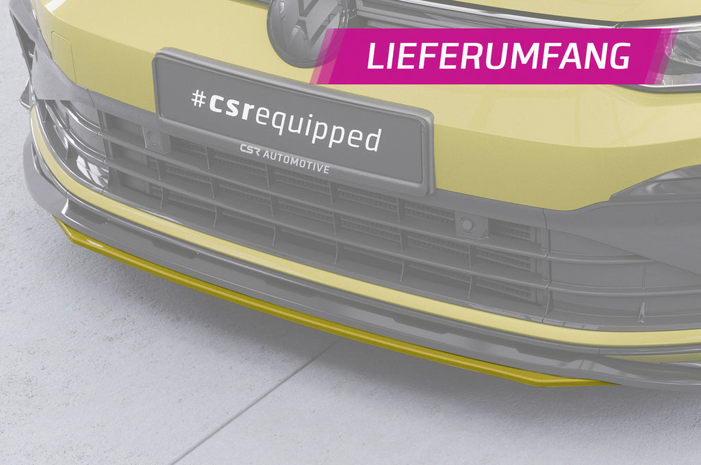 CSR Frontspoiler | Cup-Spoilerlippe mit ABE für VW Golf 8 CSL903