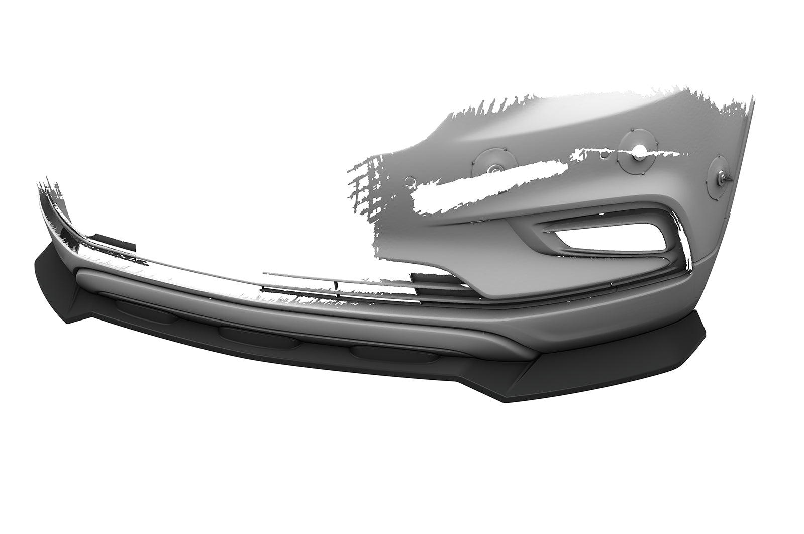 CSR Frontspoiler | Cup-Spoilerlippe mit ABE für Opel Mokka X CSL904