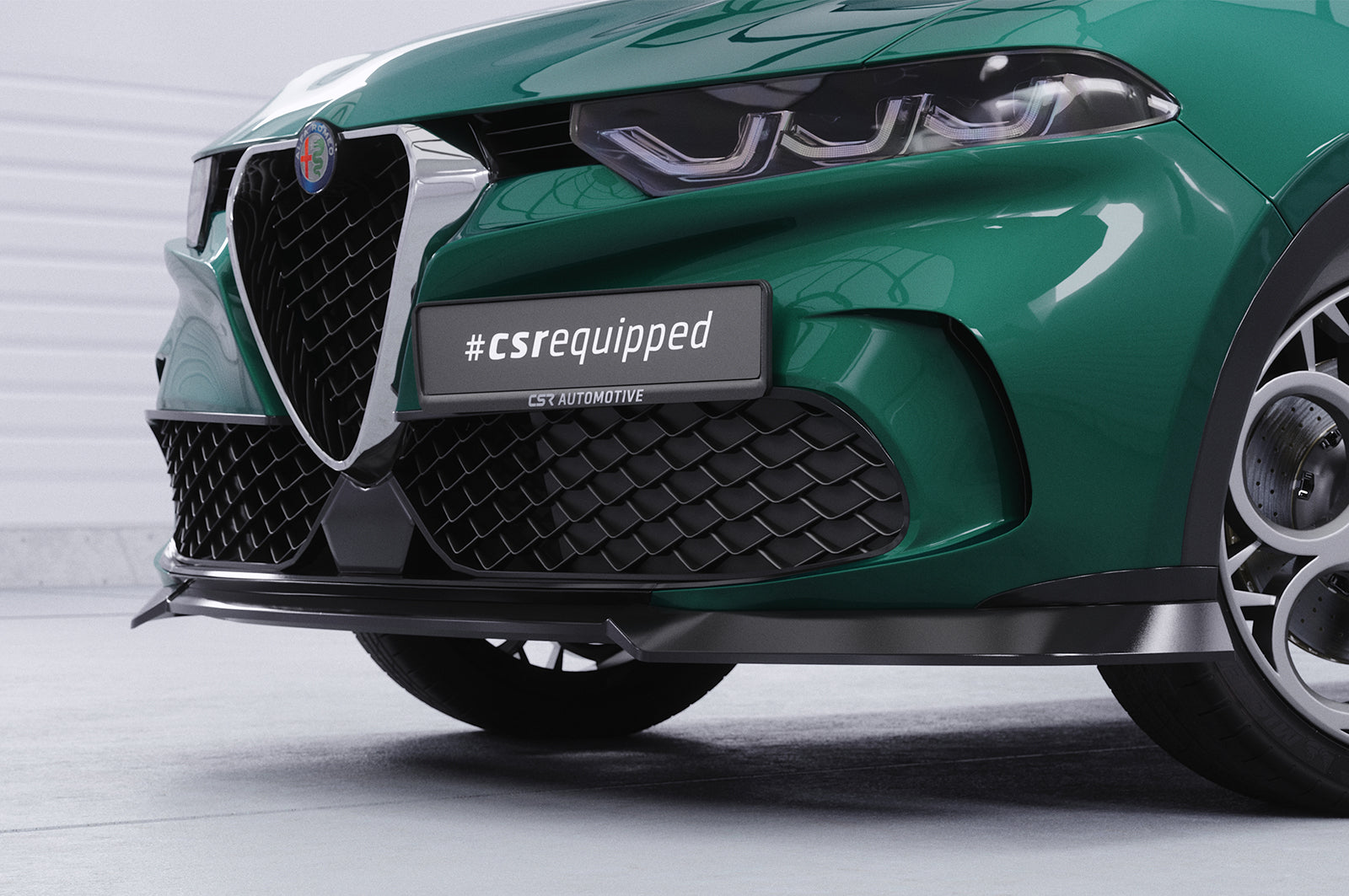 CSR Frontspoiler | Cup-Spoilerlippe mit ABE für Alfa Romeo Tonale CSL905