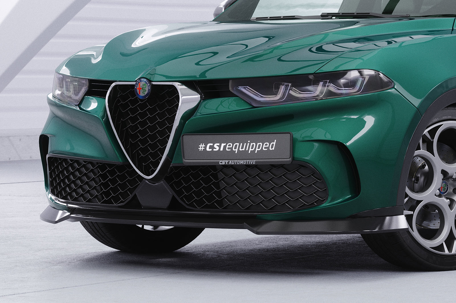 CSR Frontspoiler | Cup-Spoilerlippe mit ABE für Alfa Romeo Tonale CSL905