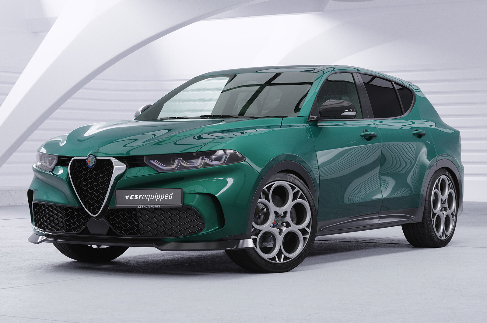 CSR Frontspoiler | Cup-Spoilerlippe mit ABE für Alfa Romeo Tonale CSL905