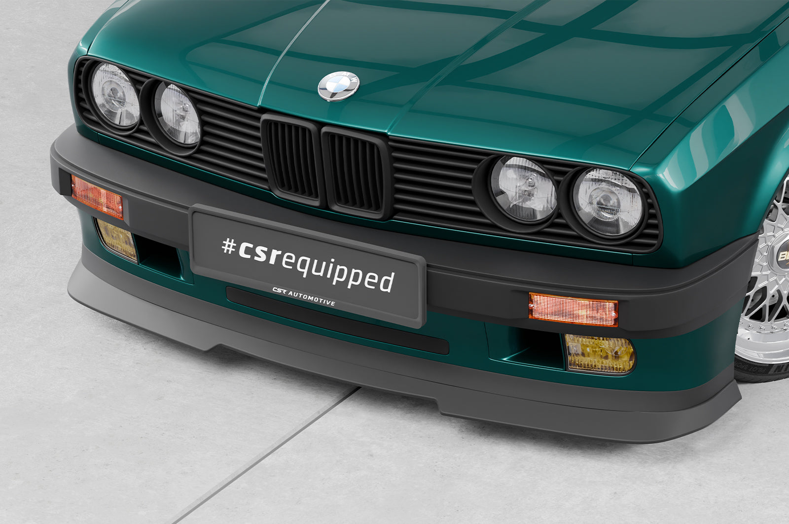 CSR Frontspoiler | Cup-Spoilerlippe mit ABE für BMW 3er E30 Coupe CSL906