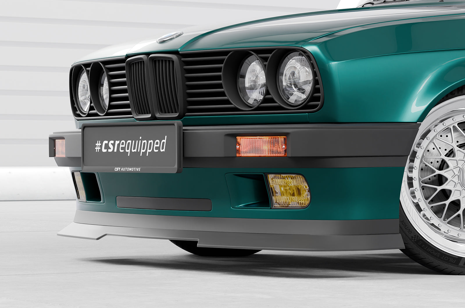 CSR Frontspoiler | Cup-Spoilerlippe mit ABE für BMW 3er E30 Coupe CSL906