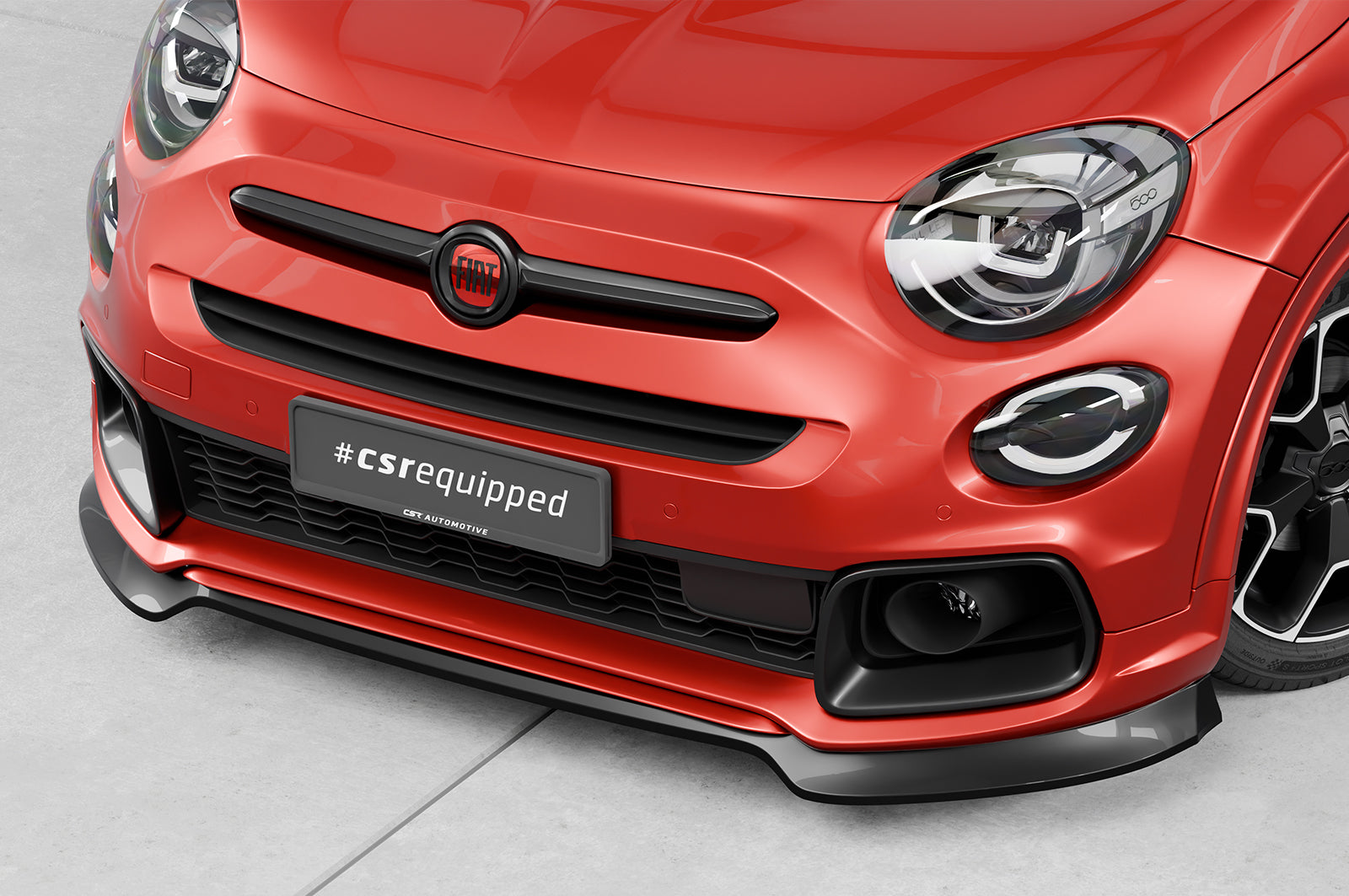 CSR Frontspoiler | Cup-Spoilerlippe mit ABE für Fiat 500X Sport CSL908