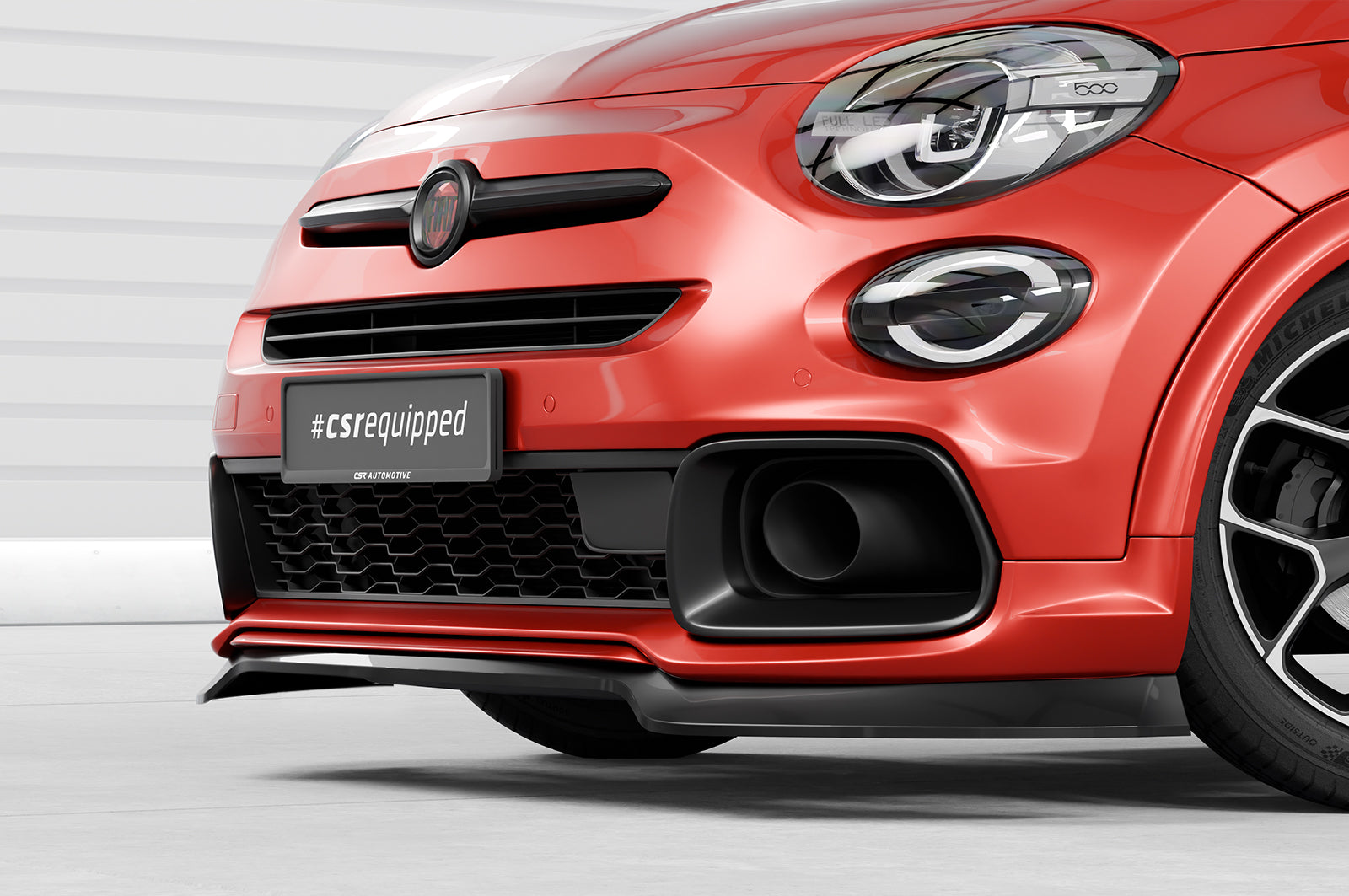 CSR Frontspoiler | Cup-Spoilerlippe mit ABE für Fiat 500X Sport CSL908