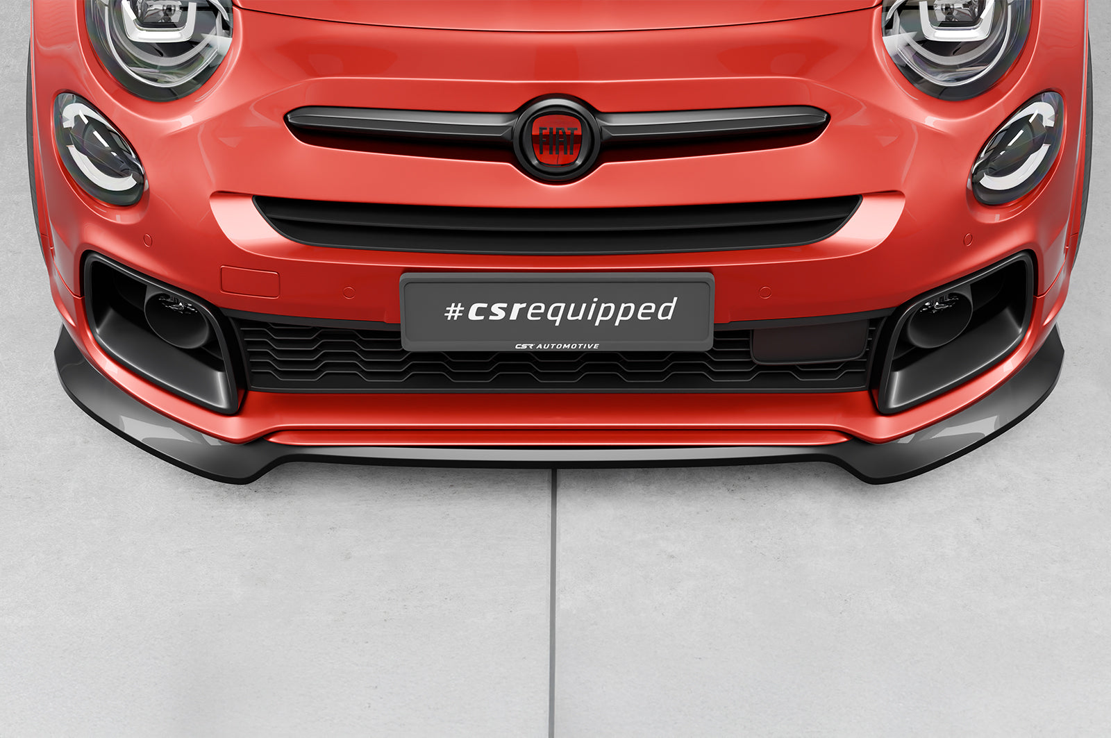 CSR Frontspoiler | Cup-Spoilerlippe mit ABE für Fiat 500X Sport CSL908