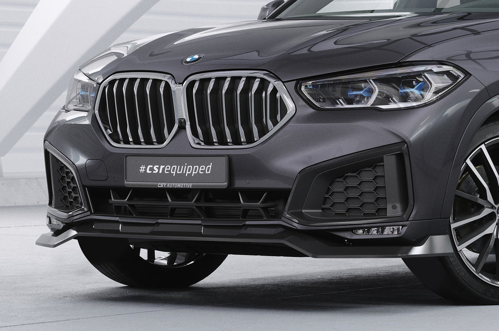 CSR Frontspoiler | Cup-Spoilerlippe mit ABE für BMW X6 (G06) Basis CSL909