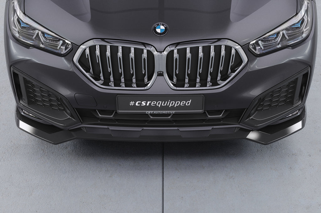 CSR Frontspoiler | Cup-Spoilerlippe mit ABE für BMW X6 (G06) Basis CSL909