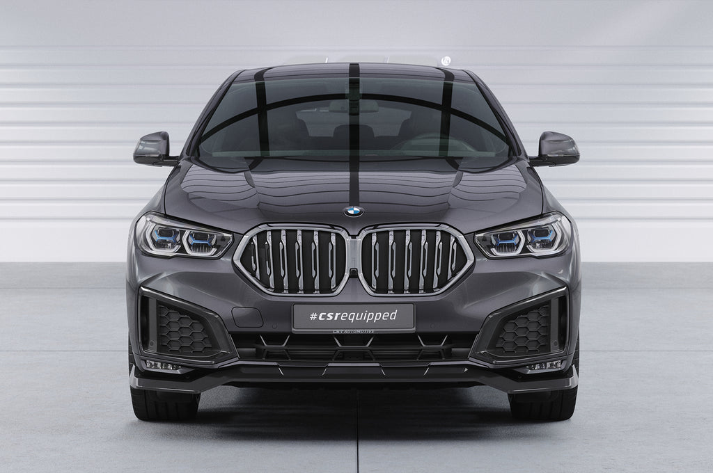 CSR Frontspoiler | Cup-Spoilerlippe mit ABE für BMW X6 (G06) Basis CSL909