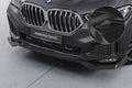 CSR Frontspoiler | Cup-Spoilerlippe mit ABE für BMW X6 (G06) Basis CSL909-G Glossy schwarz Hochglanz (keine Lackierung erforderlich)