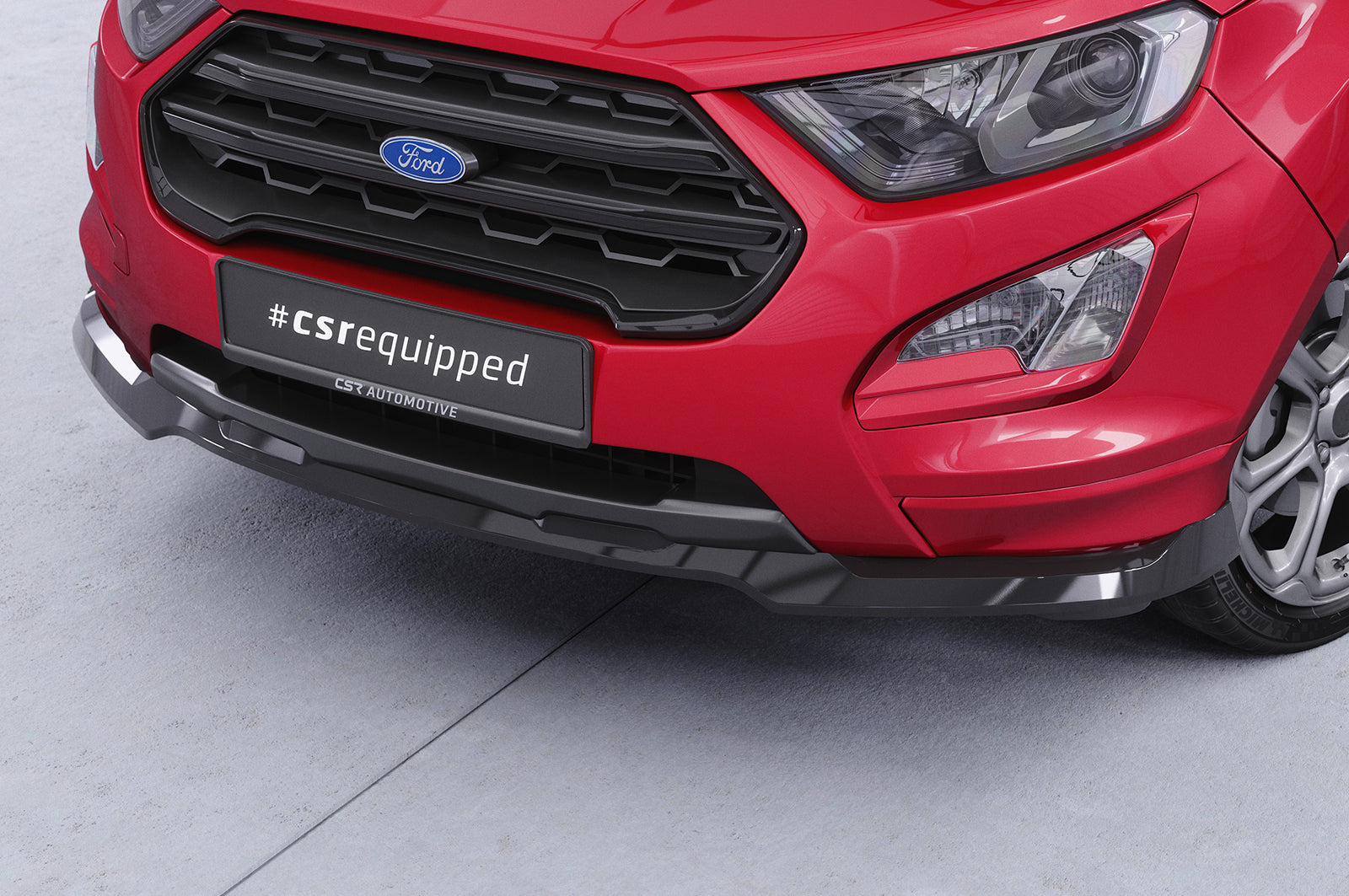 CSR Frontspoiler | Cup-Spoilerlippe mit ABE für Ford Ecosport MK2 ST-Line CSL910