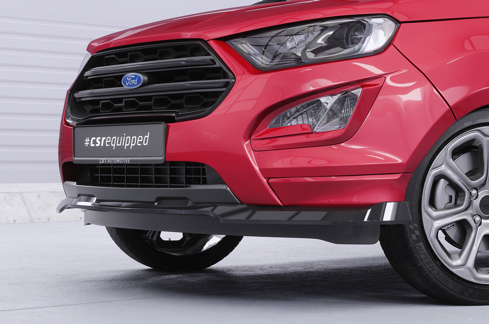 CSR Frontspoiler | Cup-Spoilerlippe mit ABE für Ford Ecosport MK2 ST-Line CSL910