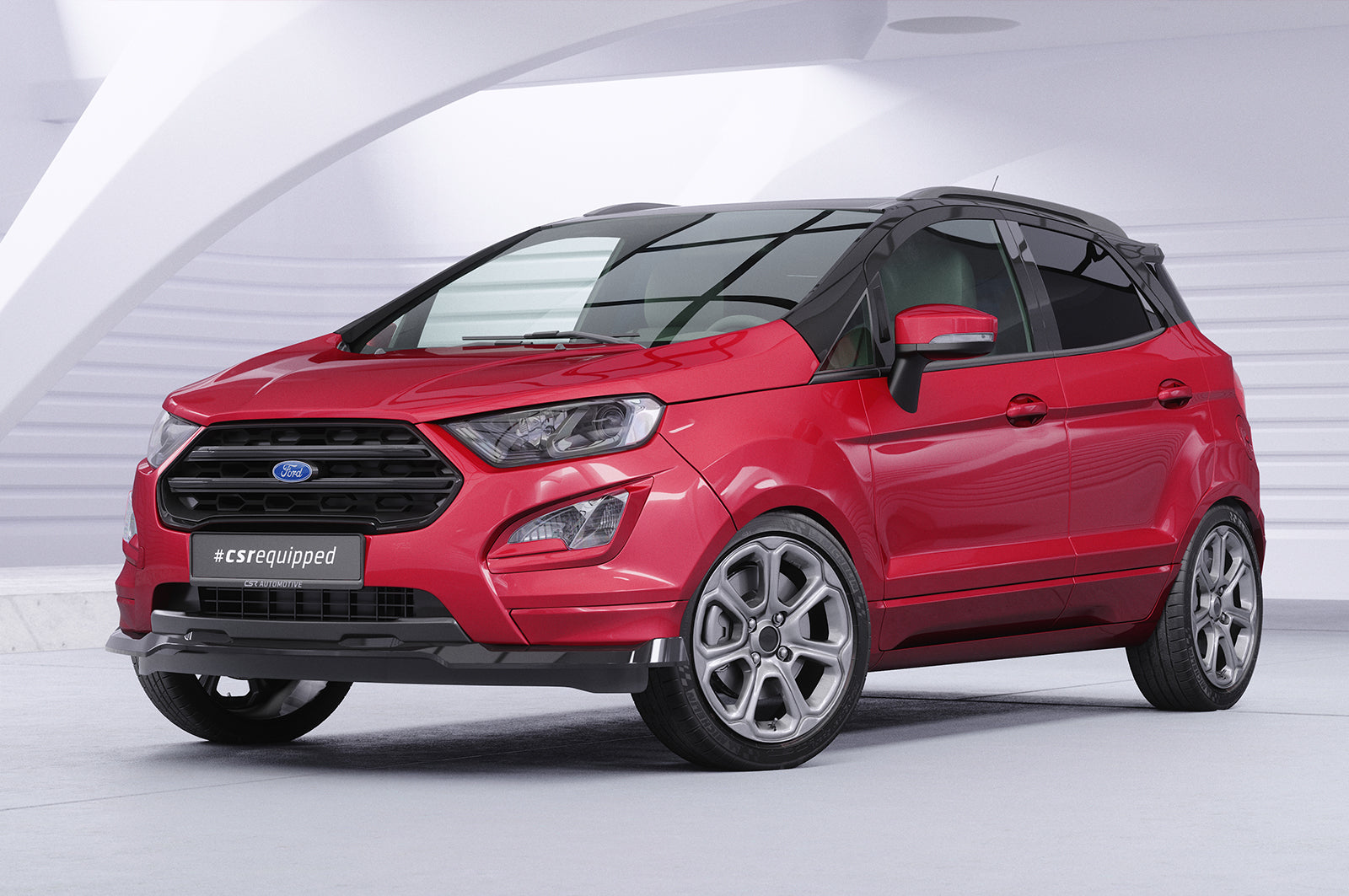 CSR Frontspoiler | Cup-Spoilerlippe mit ABE für Ford Ecosport MK2 ST-Line CSL910