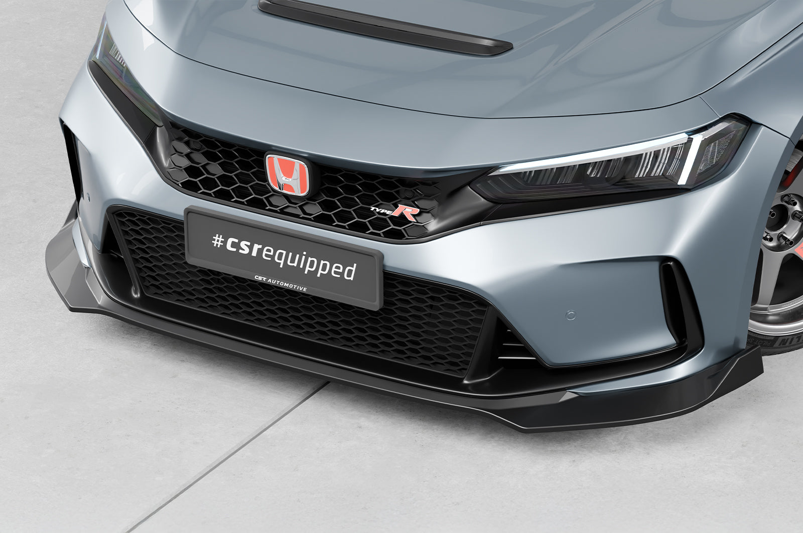 CSR Frontspoiler | Cup-Spoilerlippe mit ABE für Honda Civic (FL5) Type R CSL911