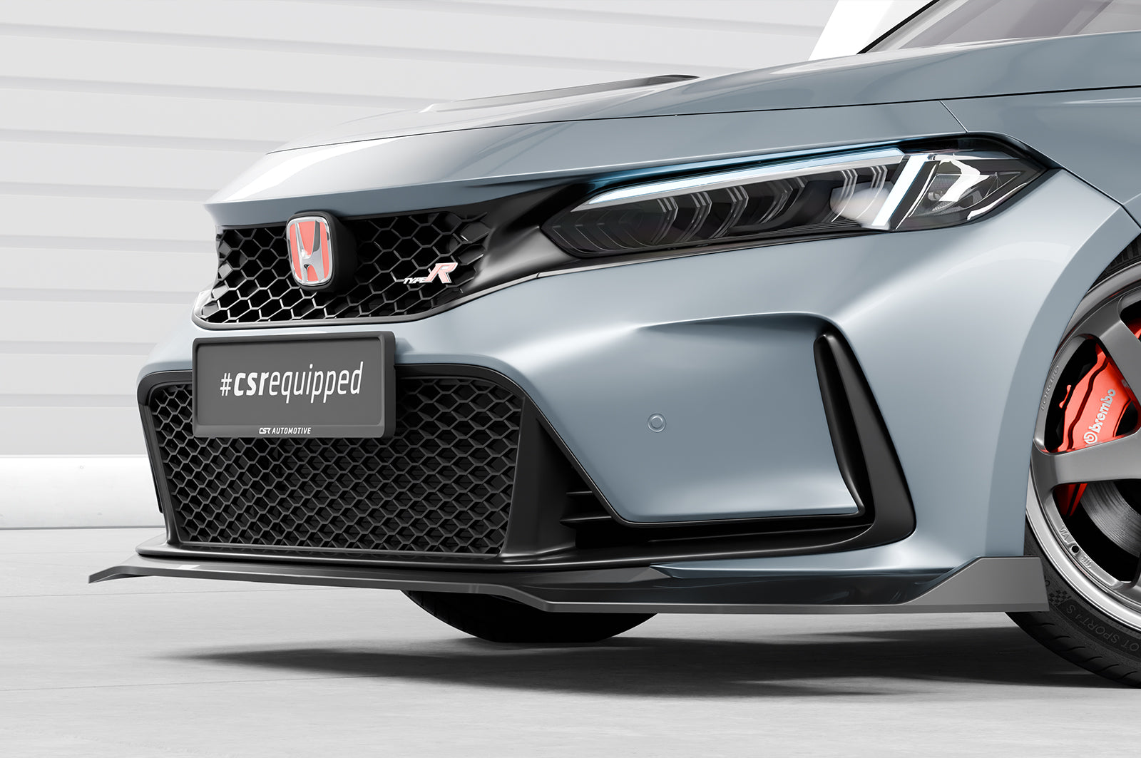 CSR Frontspoiler | Cup-Spoilerlippe mit ABE für Honda Civic (FL5) Type R CSL911