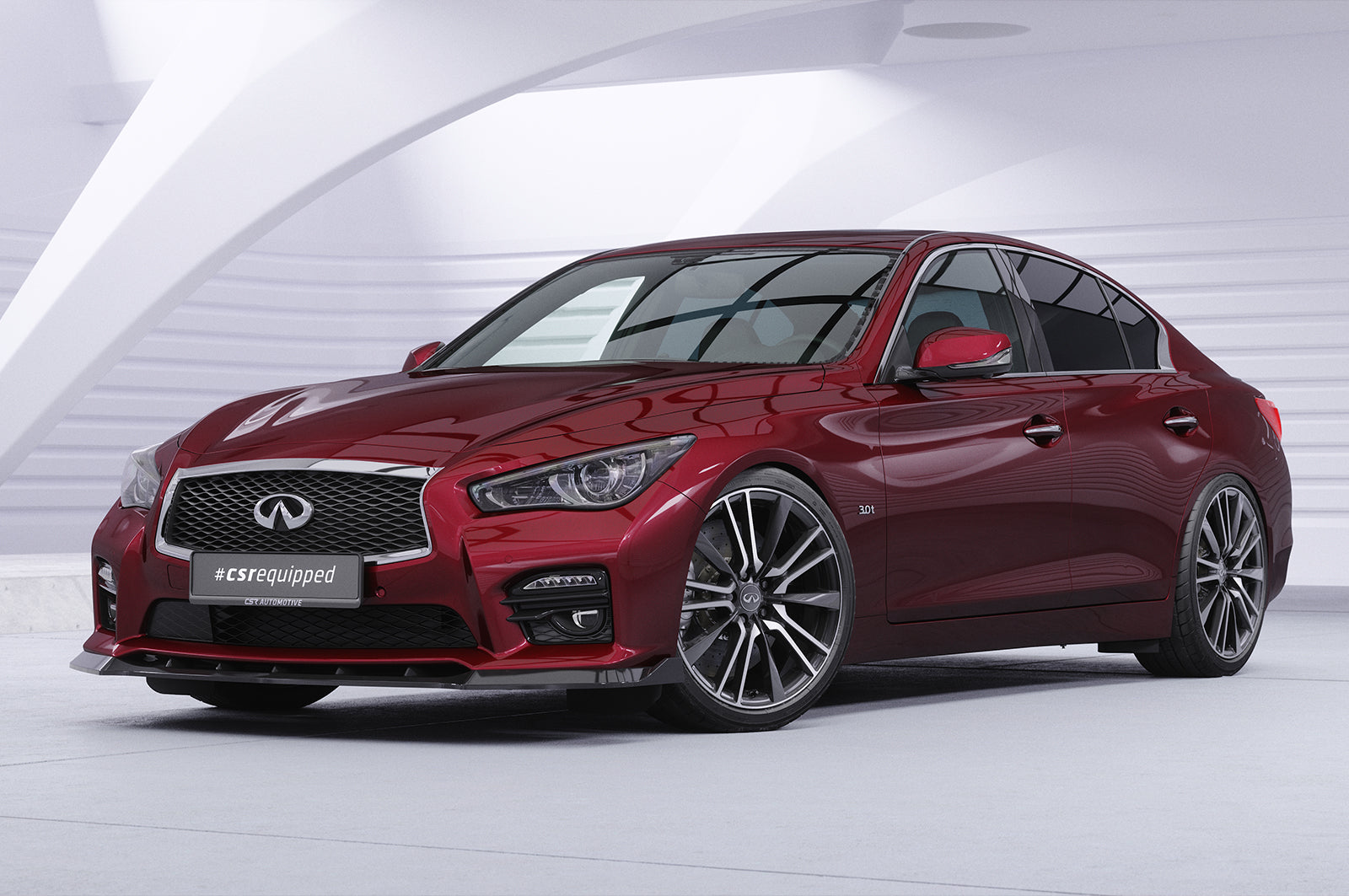 CSR Frontspoiler | Cup-Spoilerlippe mit ABE für Infiniti Q50 CSL914