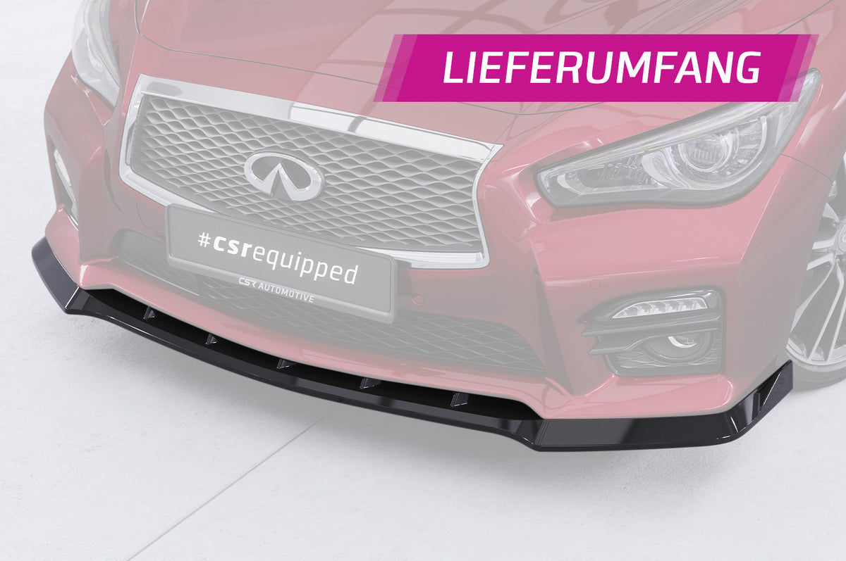 CSR Frontspoiler | Cup-Spoilerlippe mit ABE für Infiniti Q50 CSL914
