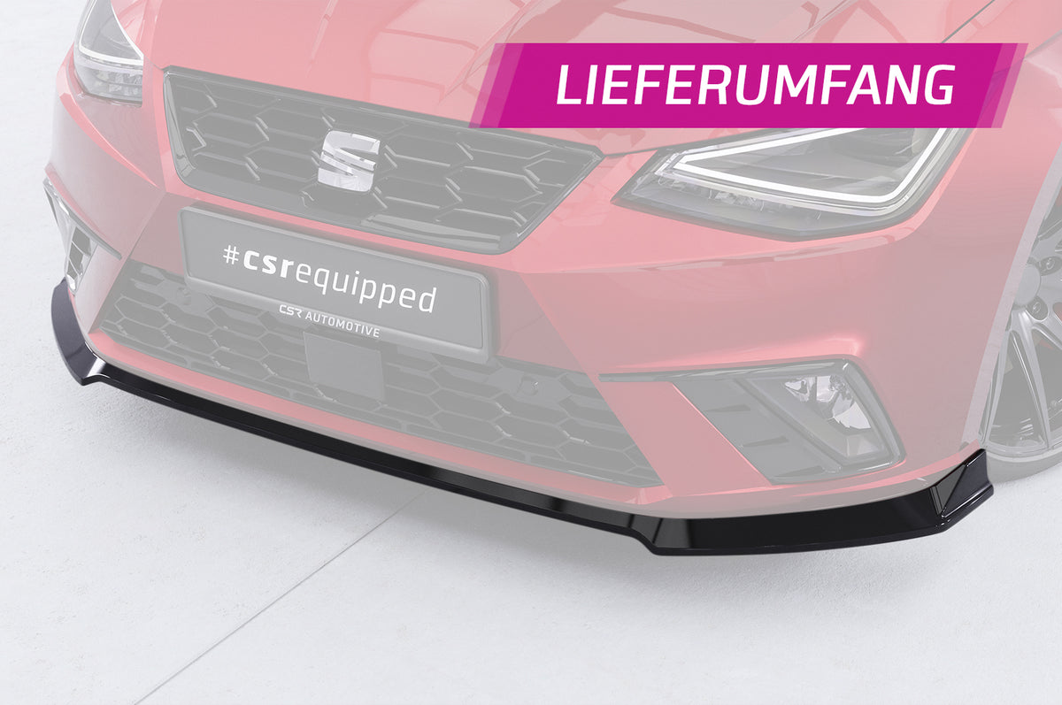CSR Frontspoiler | Cup-Spoilerlippe mit ABE für Seat Ibiza 5 (6F) CSL918