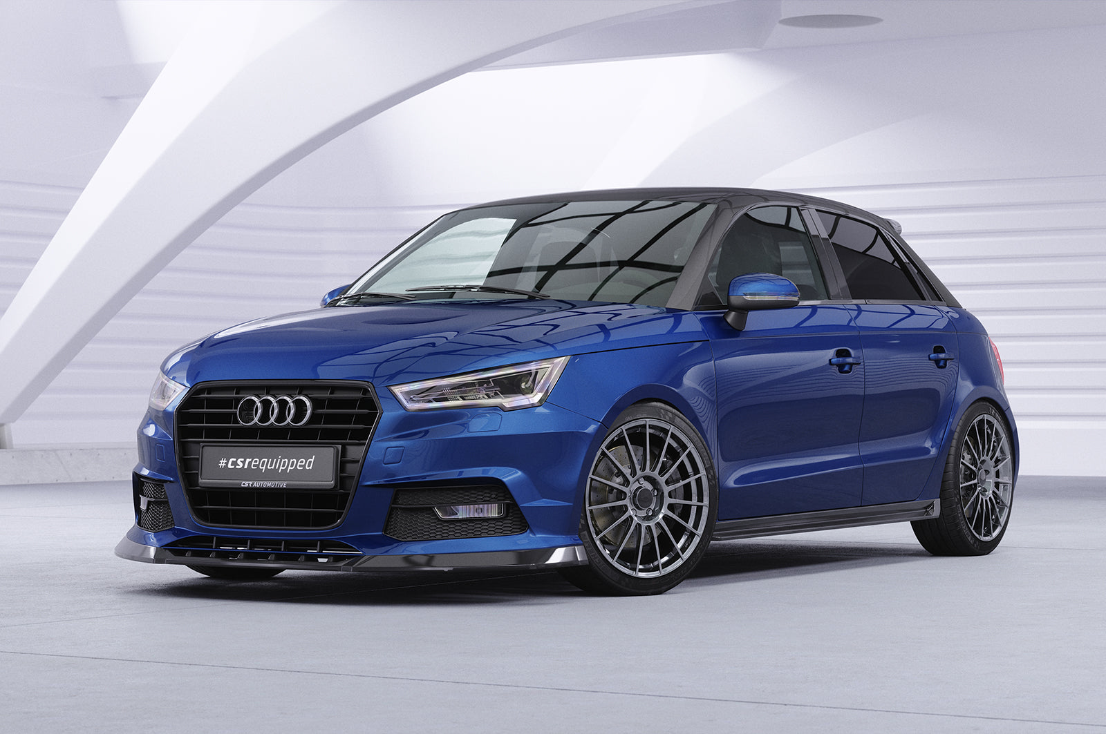 CSR Frontspoiler | Cup-Spoilerlippe mit ABE für Audi A1 (8X) S-Line CSL919