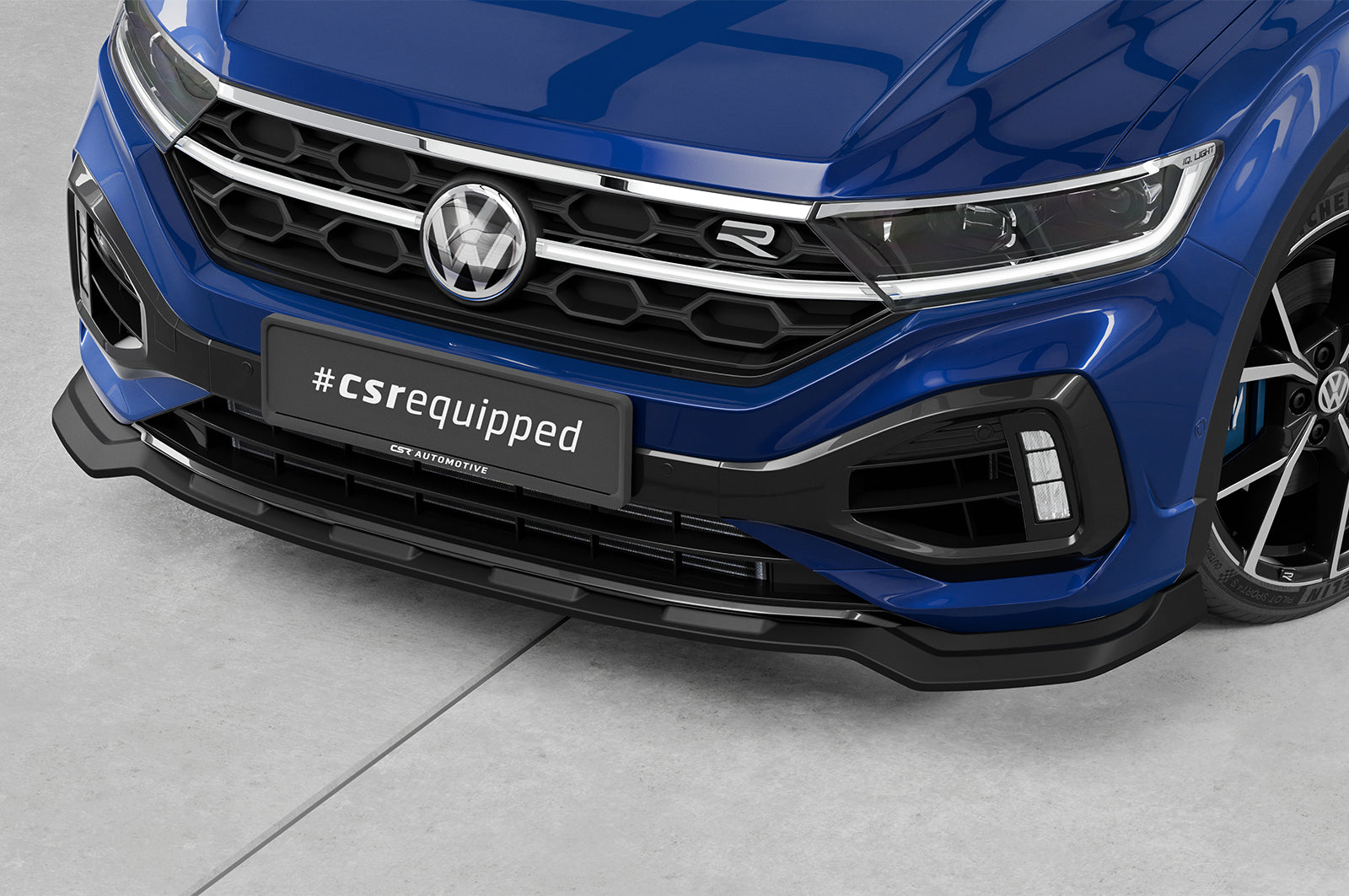 CSR Frontspoiler | Cup-Spoilerlippe mit ABE für VW T-Roc (Typ A1) R CSL923