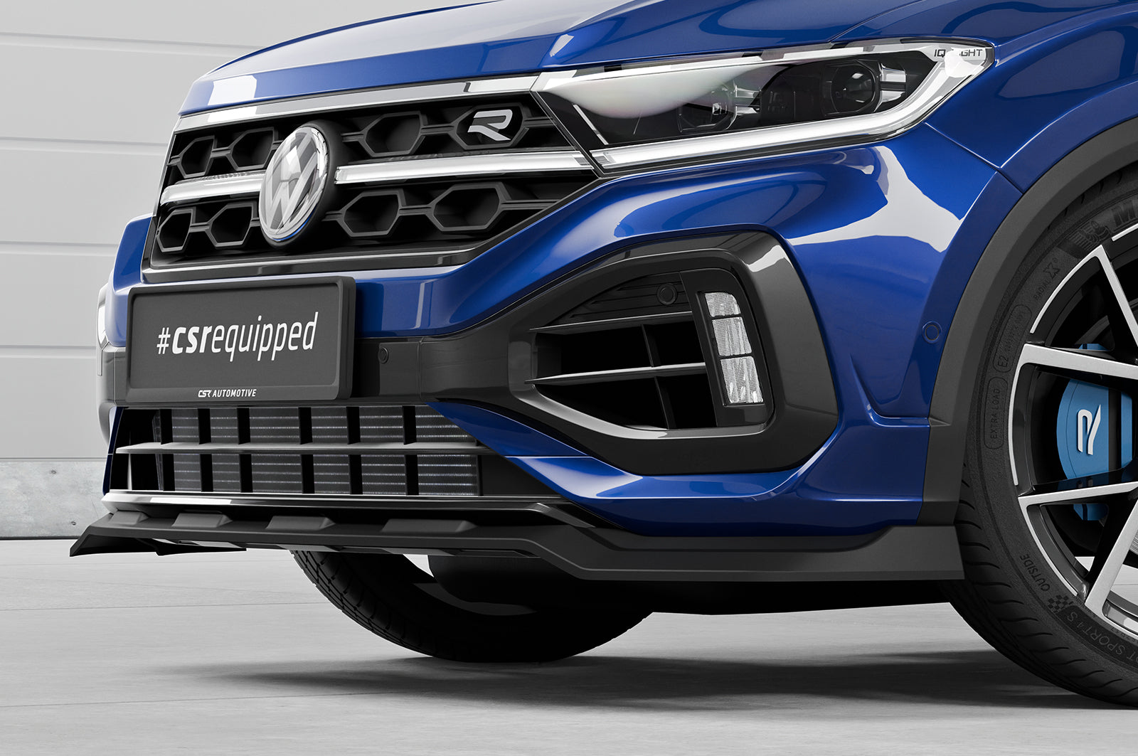 CSR Frontspoiler | Cup-Spoilerlippe mit ABE für VW T-Roc (Typ A1) R CSL923