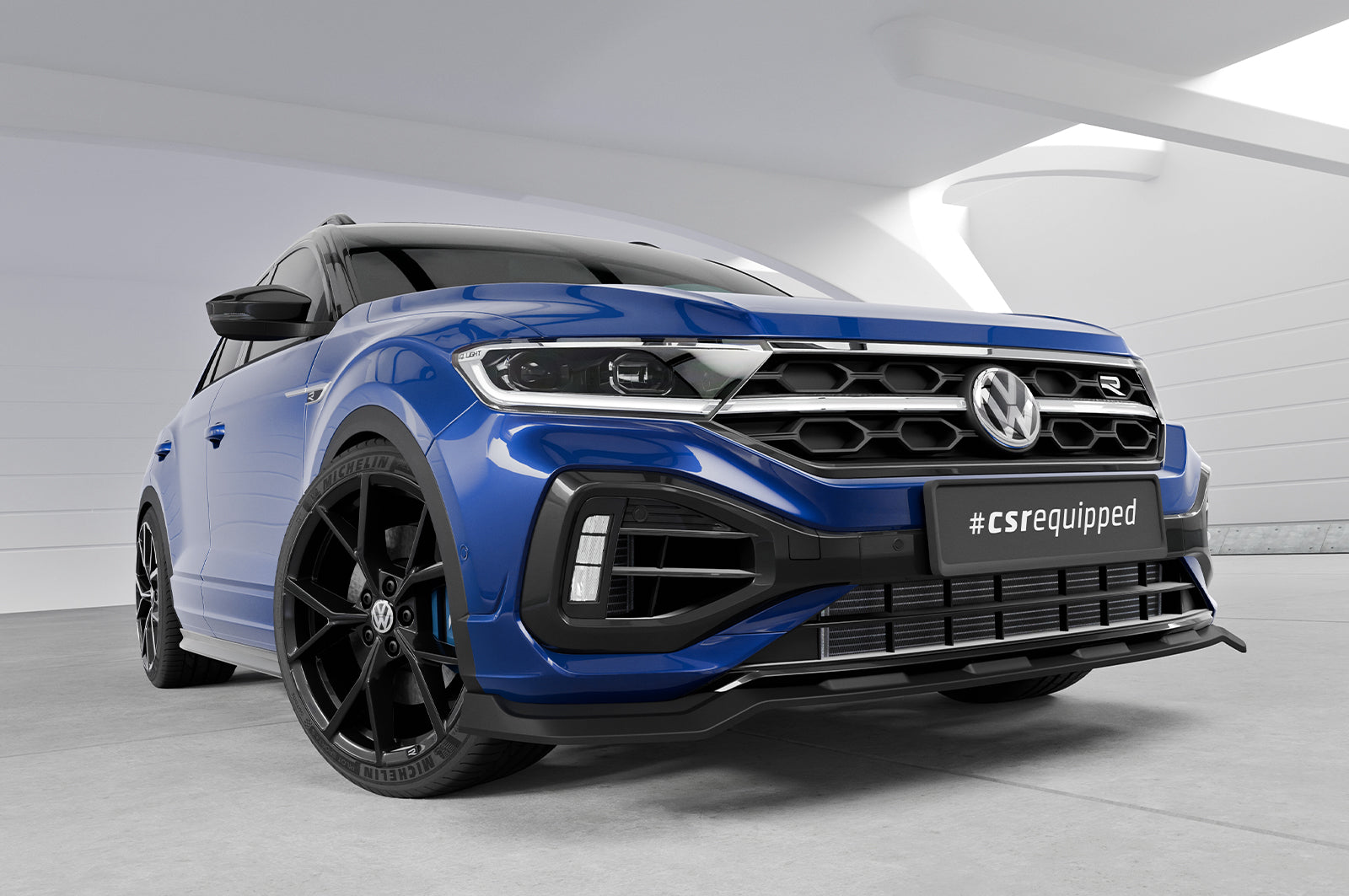 CSR Frontspoiler | Cup-Spoilerlippe mit ABE für VW T-Roc (Typ A1) R CSL923