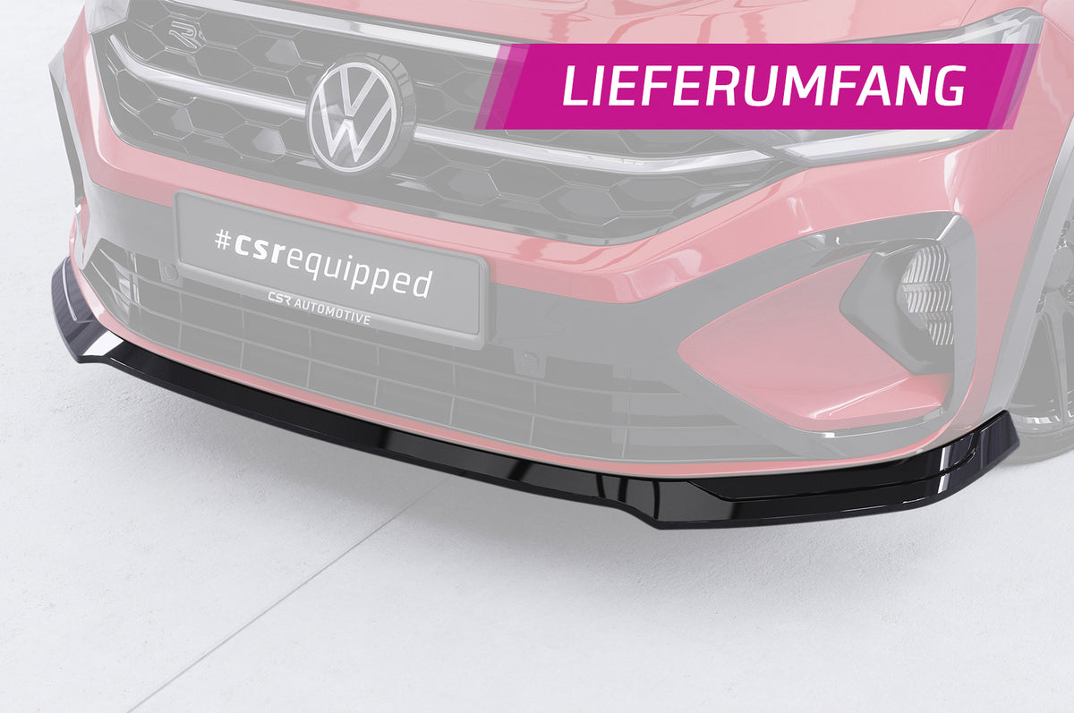 CSR Frontspoiler | Cup-Spoilerlippe mit ABE für VW Taigo (Typ CS) CSL924