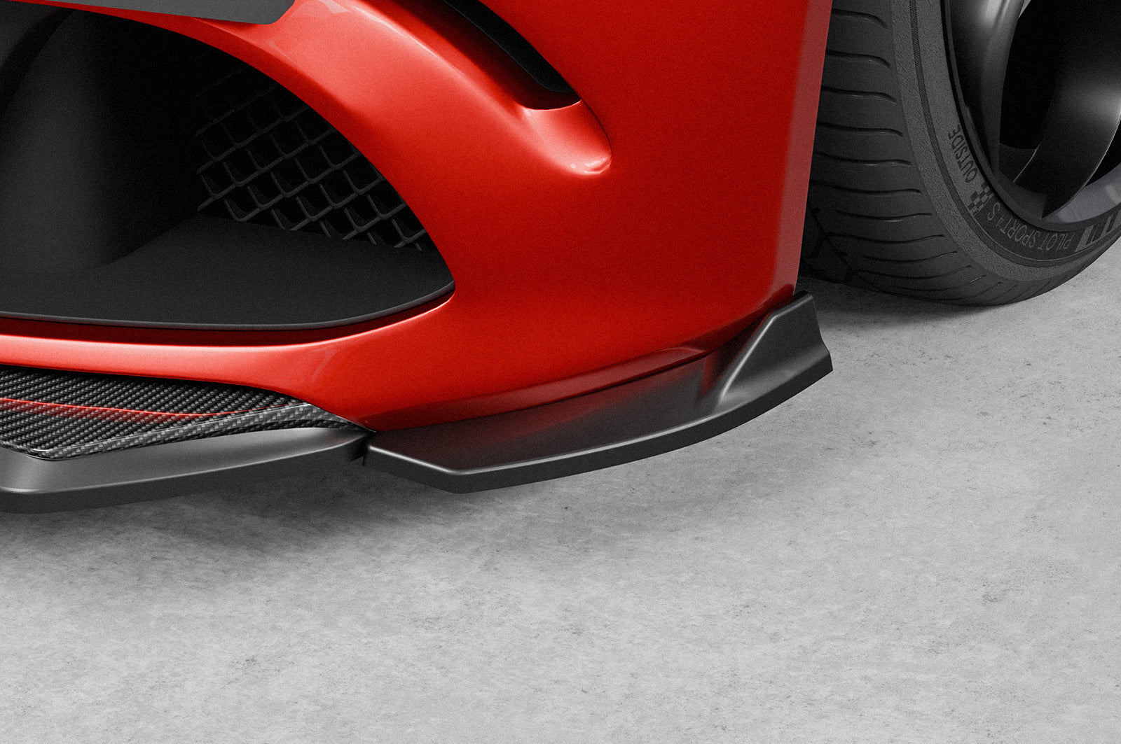 CSR Frontspoiler | Cup-Spoilerlippe mit ABE für Alfa Romeo Giulia Quadrifoglio CSL925