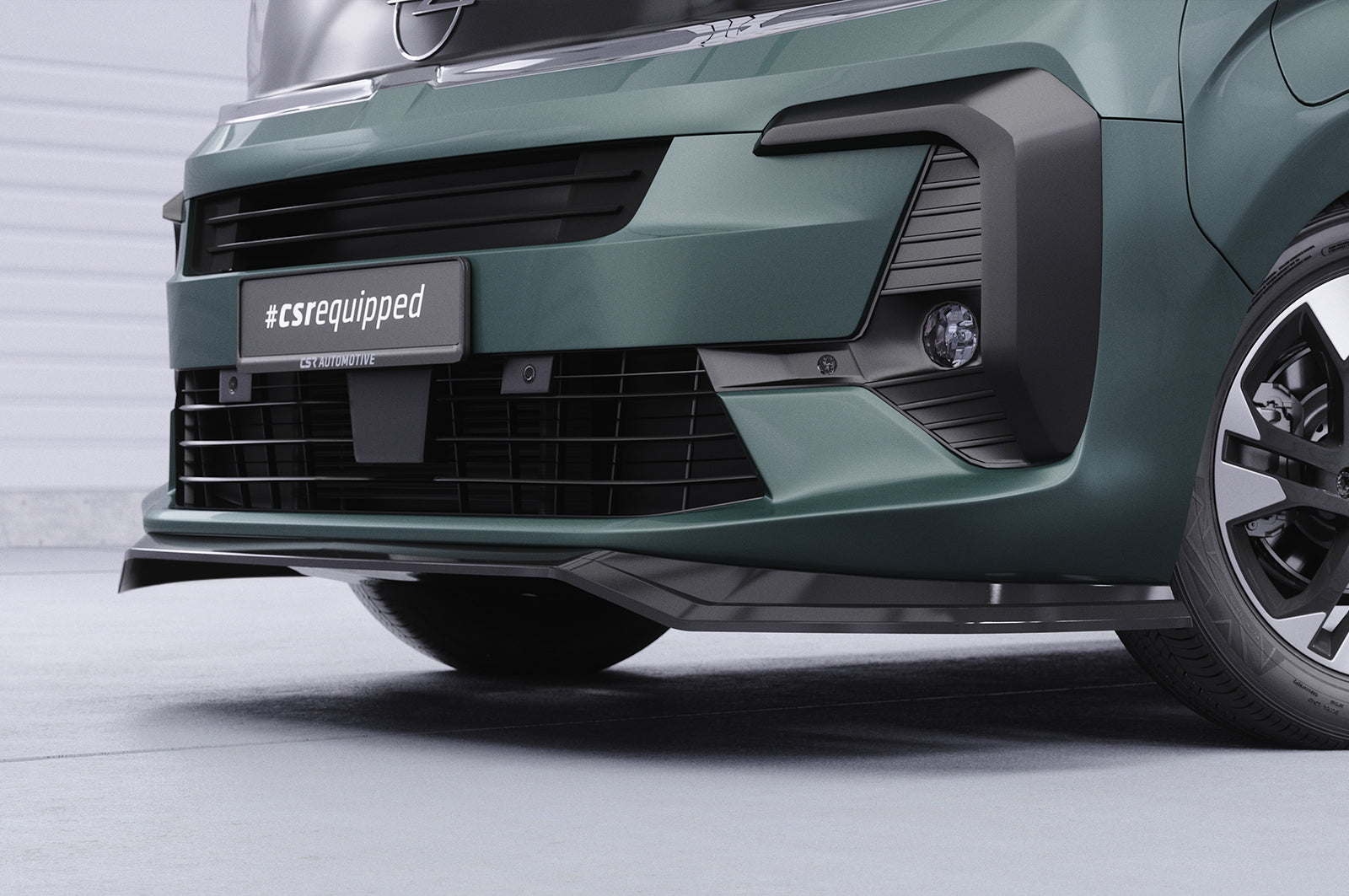 CSR Frontspoiler | Cup-Spoilerlippe mit ABE für Opel Zafira Life CSL926