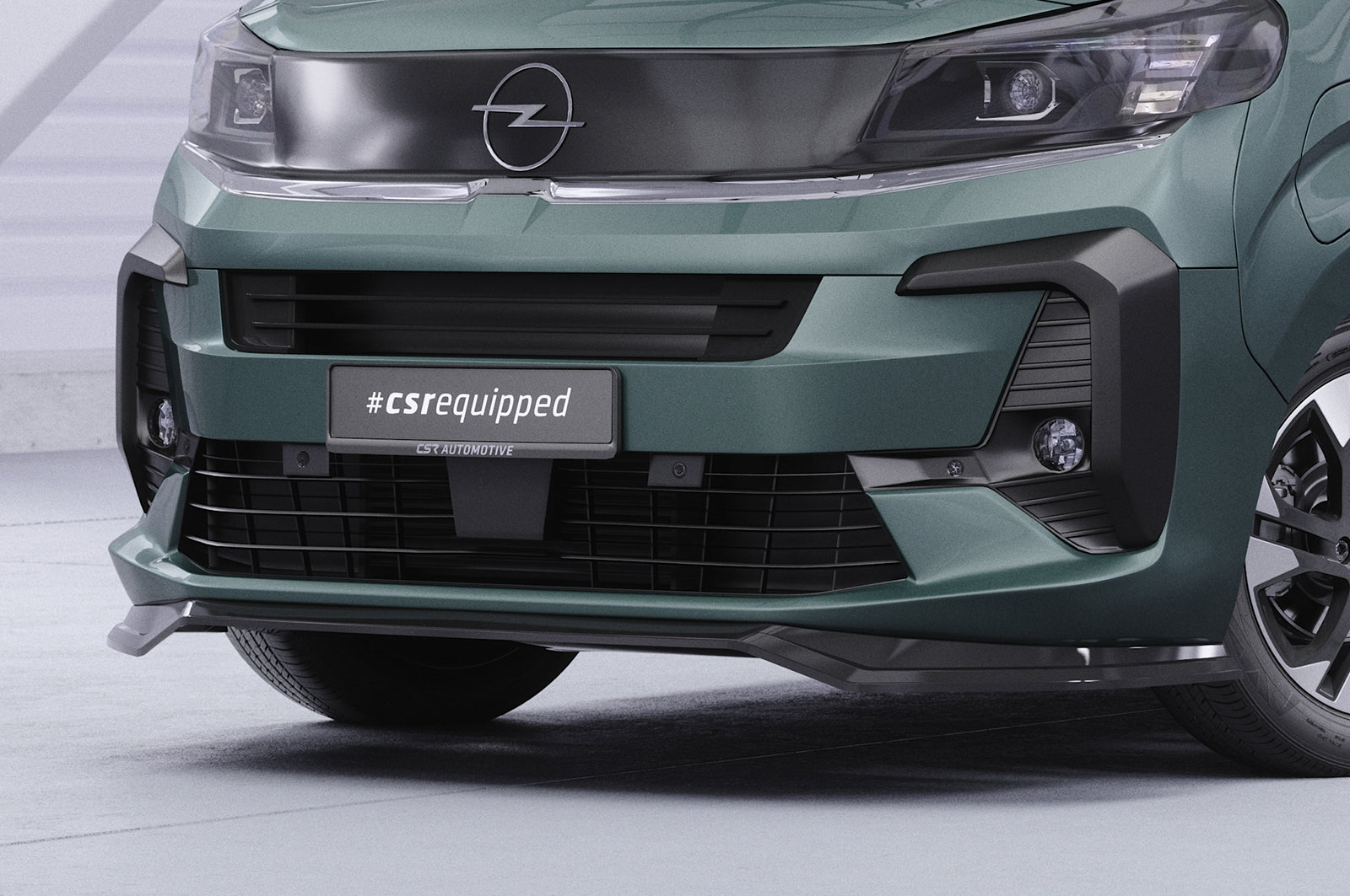 CSR Frontspoiler | Cup-Spoilerlippe mit ABE für Opel Zafira Life CSL926