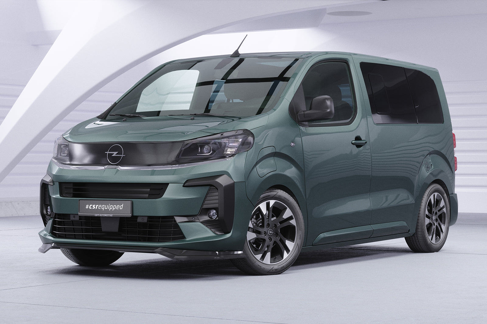 CSR Frontspoiler | Cup-Spoilerlippe mit ABE für Opel Zafira Life CSL926